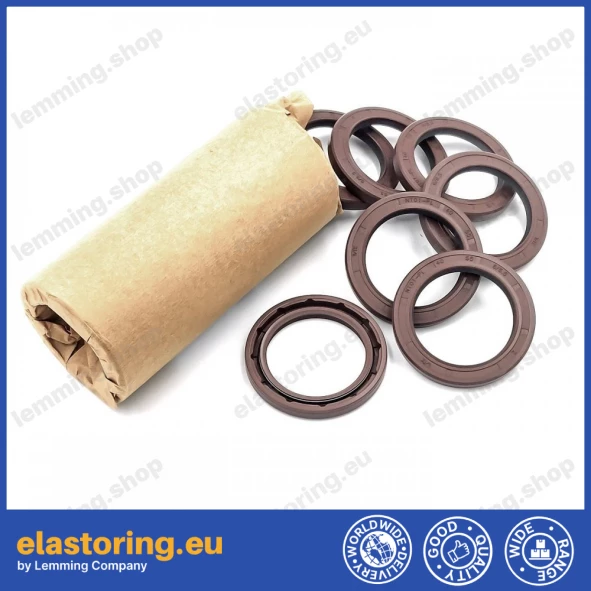 Pressure oil seal 40x55x6/6,5 NT01-PL FPM [BABSL+PTFE]